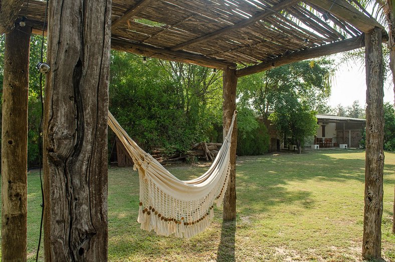 Casa completamente equipada, en complejo de cabañas